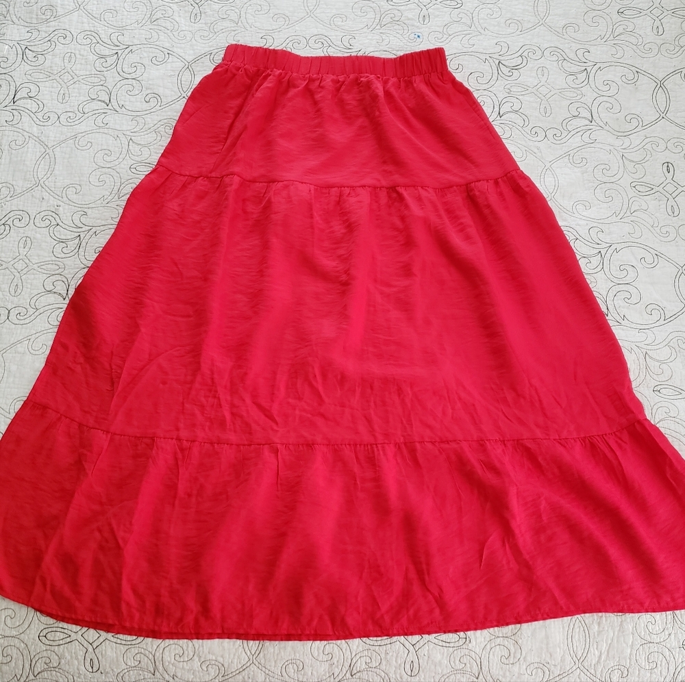 NWOT Boho Maxi Skirt